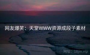 网友爆笑:天堂WWW资源成段子素材